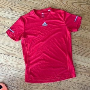 Various Adidas tee shirts.